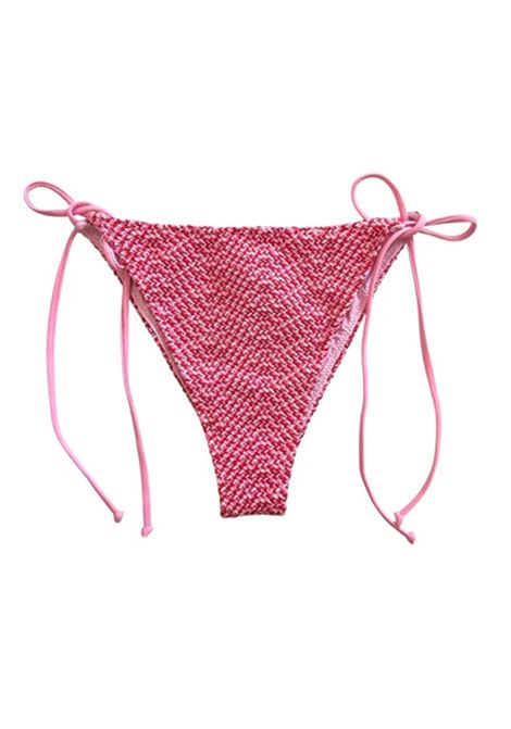 Costume donna Marielle MC2 Saint Barth 00337H Rosa slip crochet laccetti regolabili vestibilità regolare MC2 SAINT BARTH | Costumi | MARIELLE00337H21